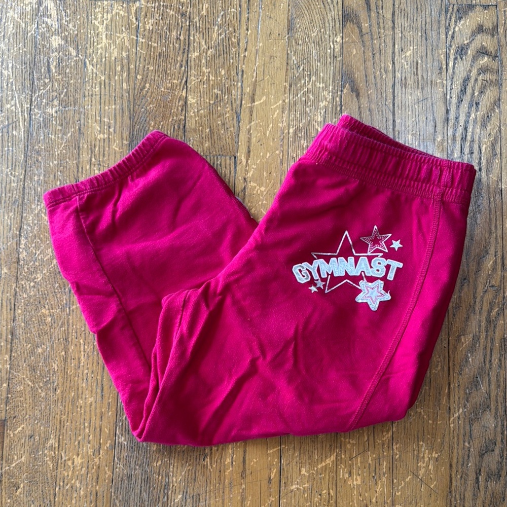 NWOT Limited Too girls crop French terry Sweatpants.  Size 14